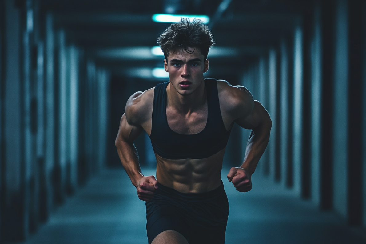 un sportif motivé